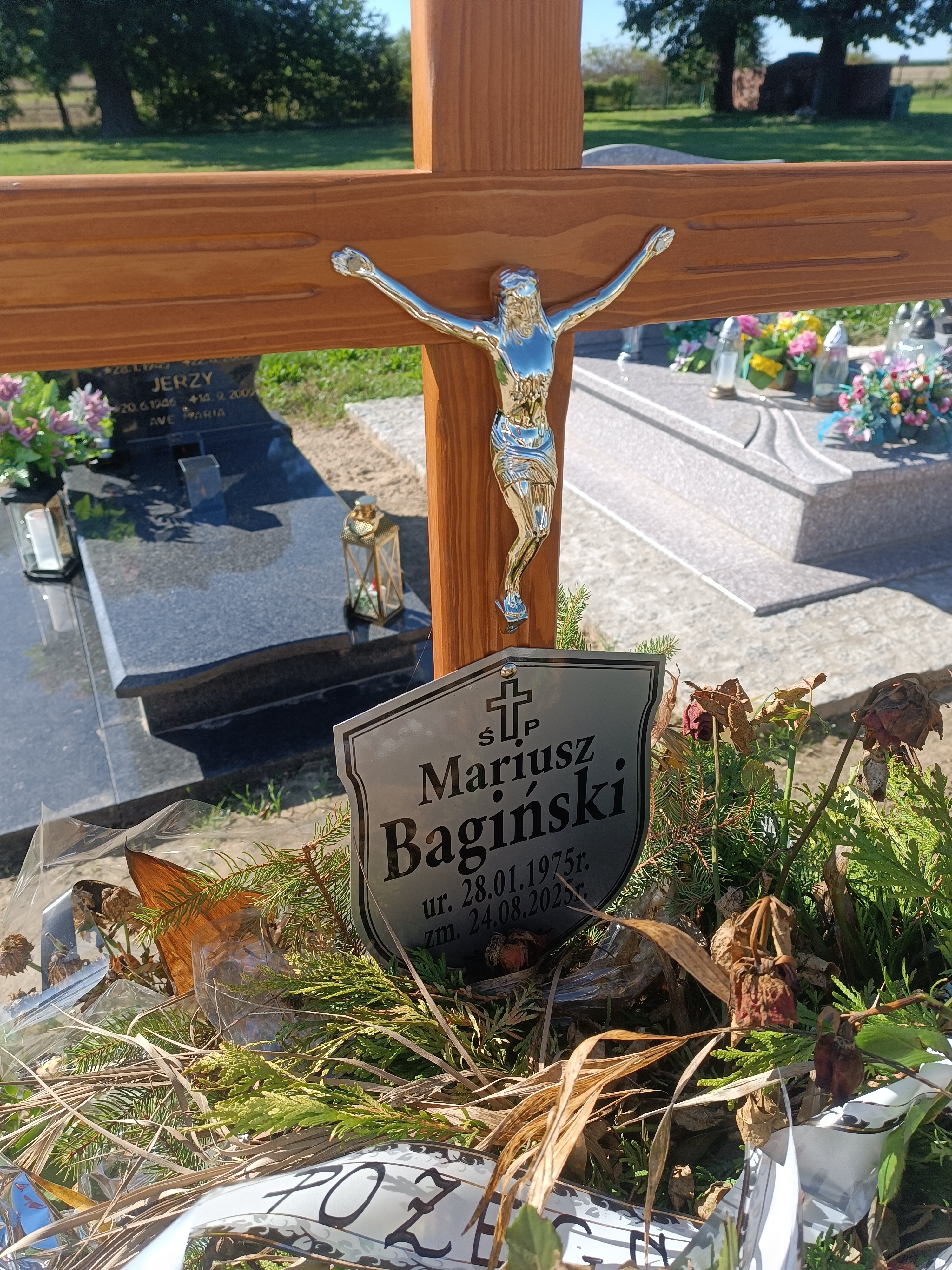 Grób Mariusz Bagiński