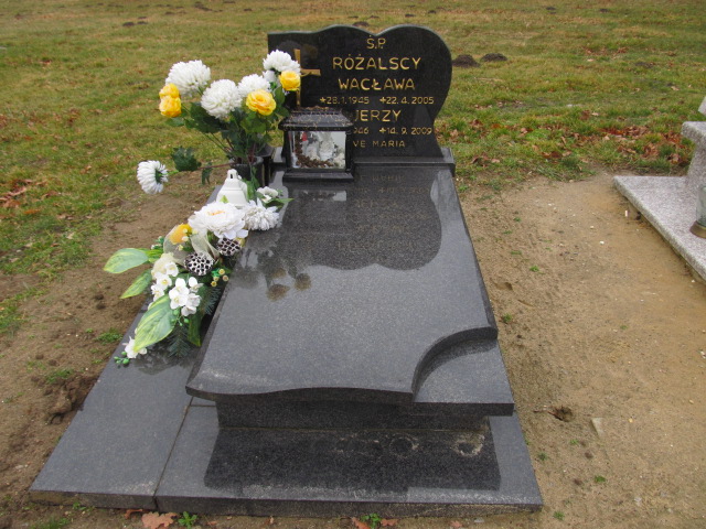 Grób Wacława Różalska
