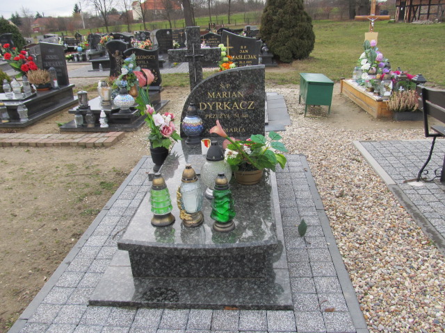 Grób Krzysztof Dyrkacz